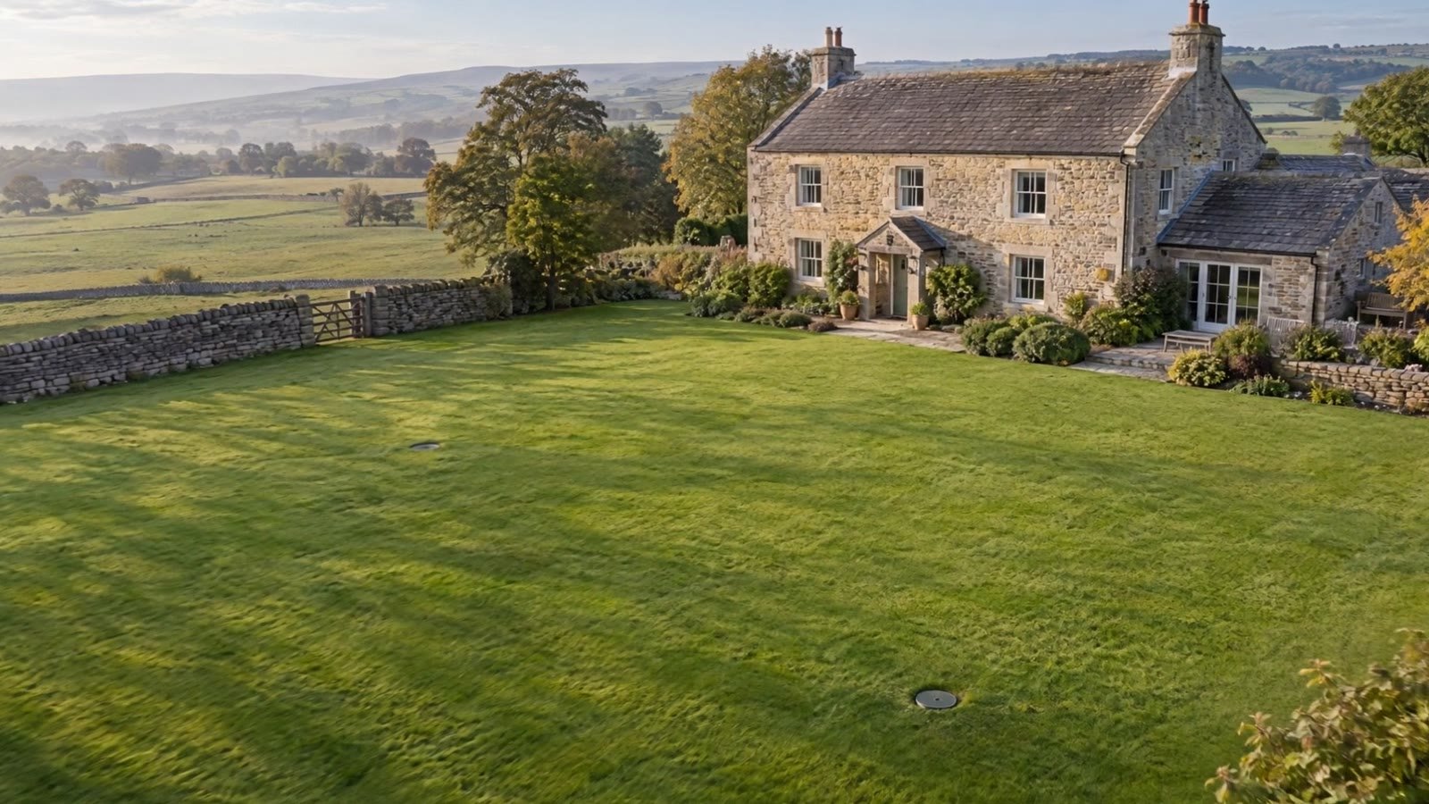 A North Yorkshire farmhouse and garden