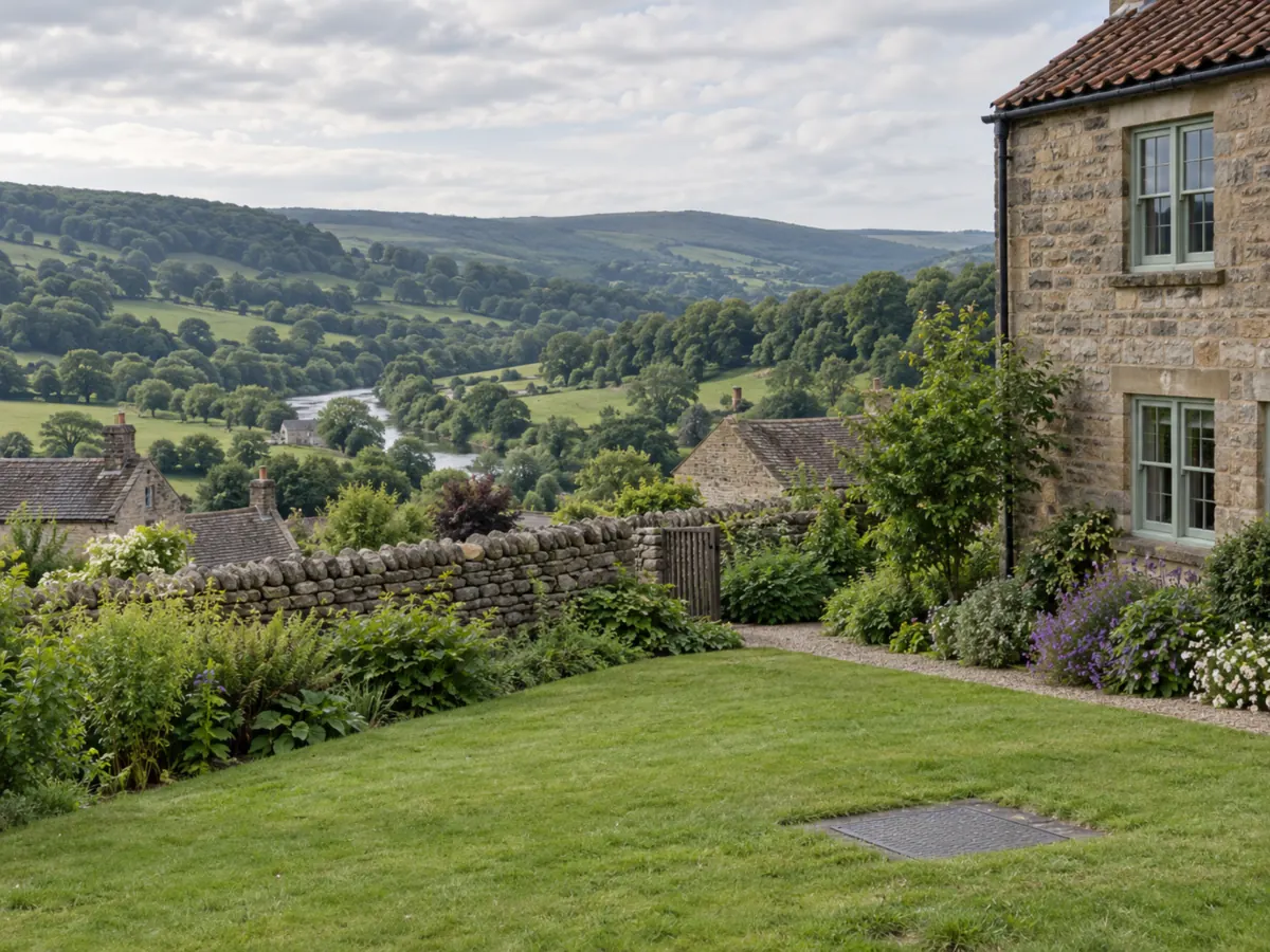 A rural property with private drainage near Wetherby